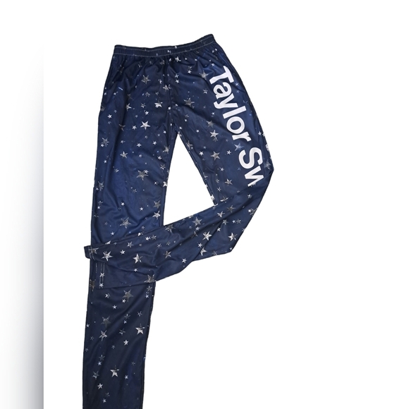 TAYOR SWIFT themed PJ'S MIDNIGHT two piece set long sleeve shirt pants Swiftie S - Picture 4 of 5